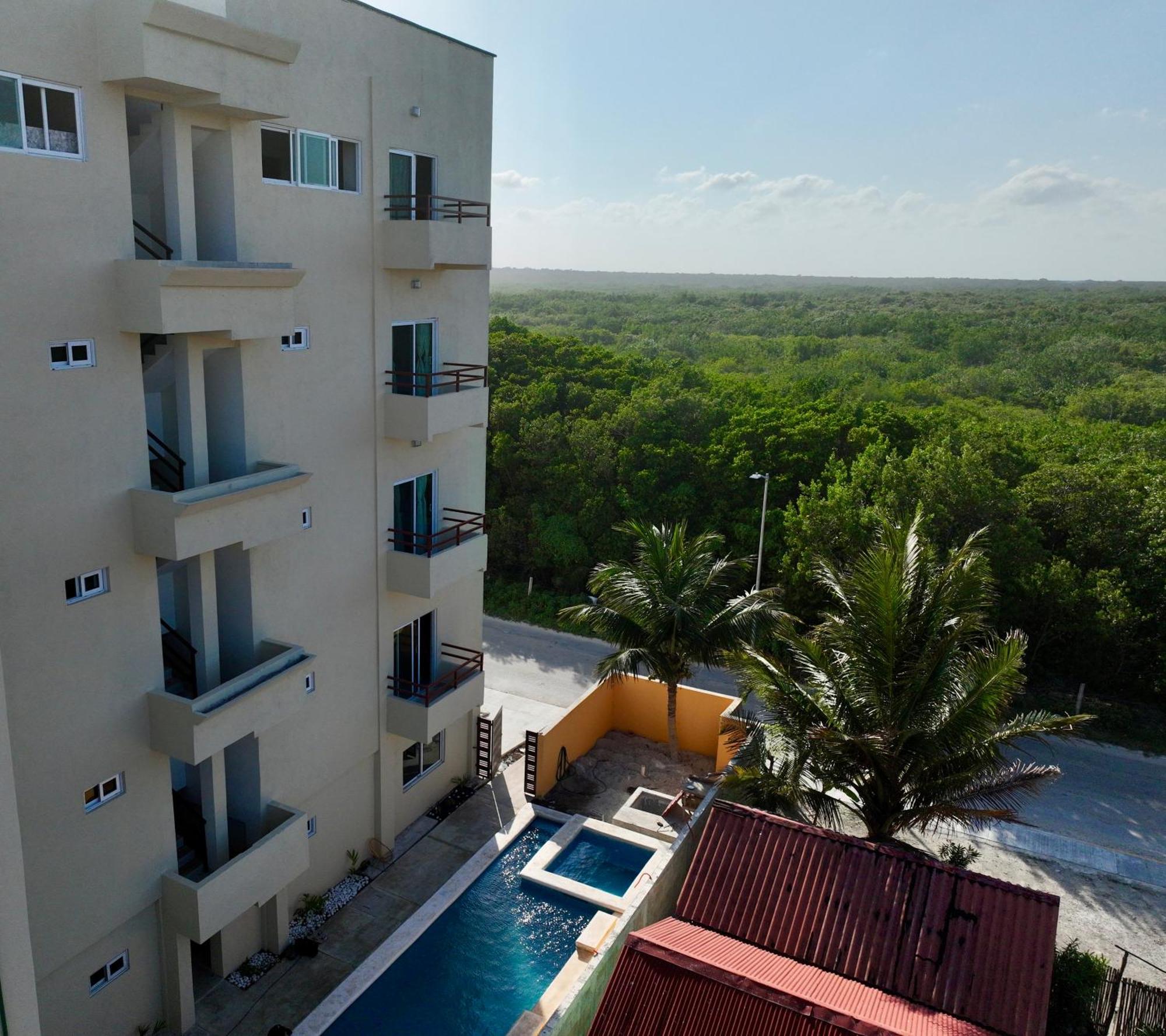 Oneiro Suites With Sea View Mahahual Exterior photo